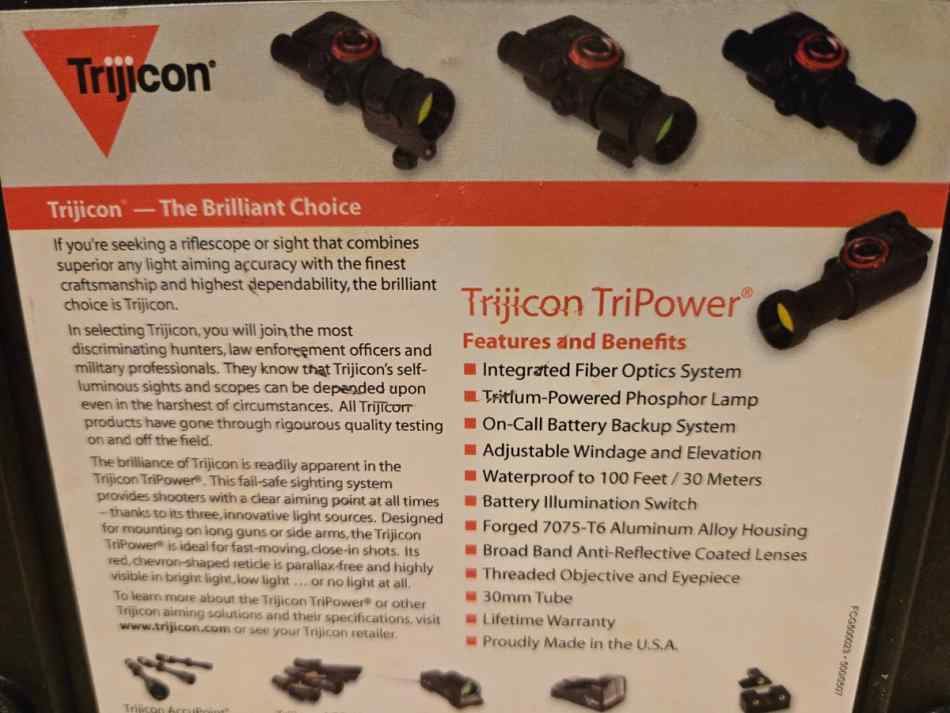 Trijicon Tri power optic 