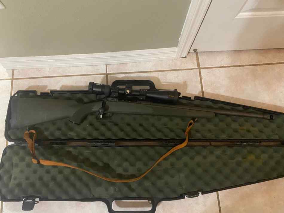 Savage Model 11 w/ Nikon Prostaff Scope