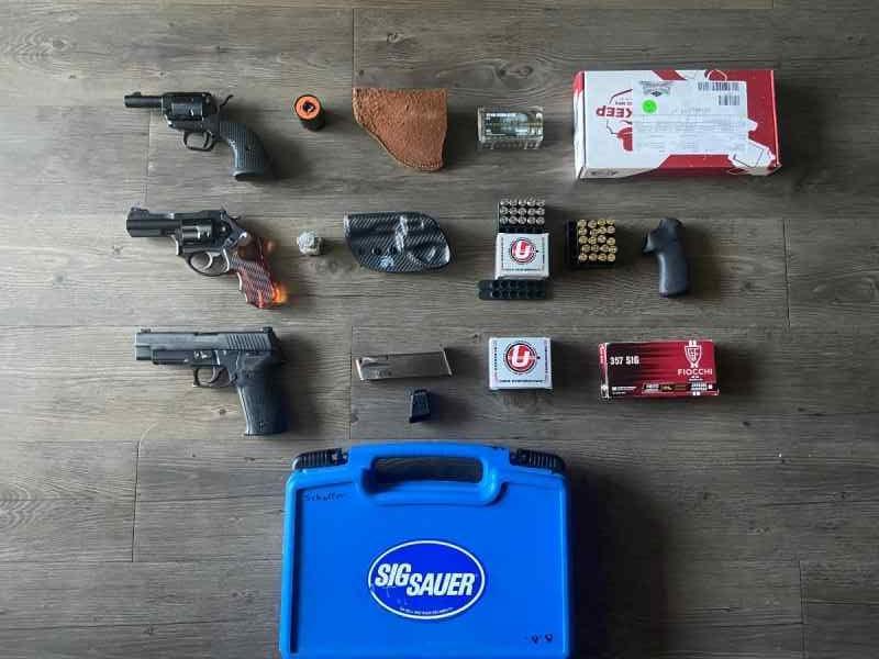 Ruger LCRX 3 inch 38+P , Heritage Arms 22LR/MAG