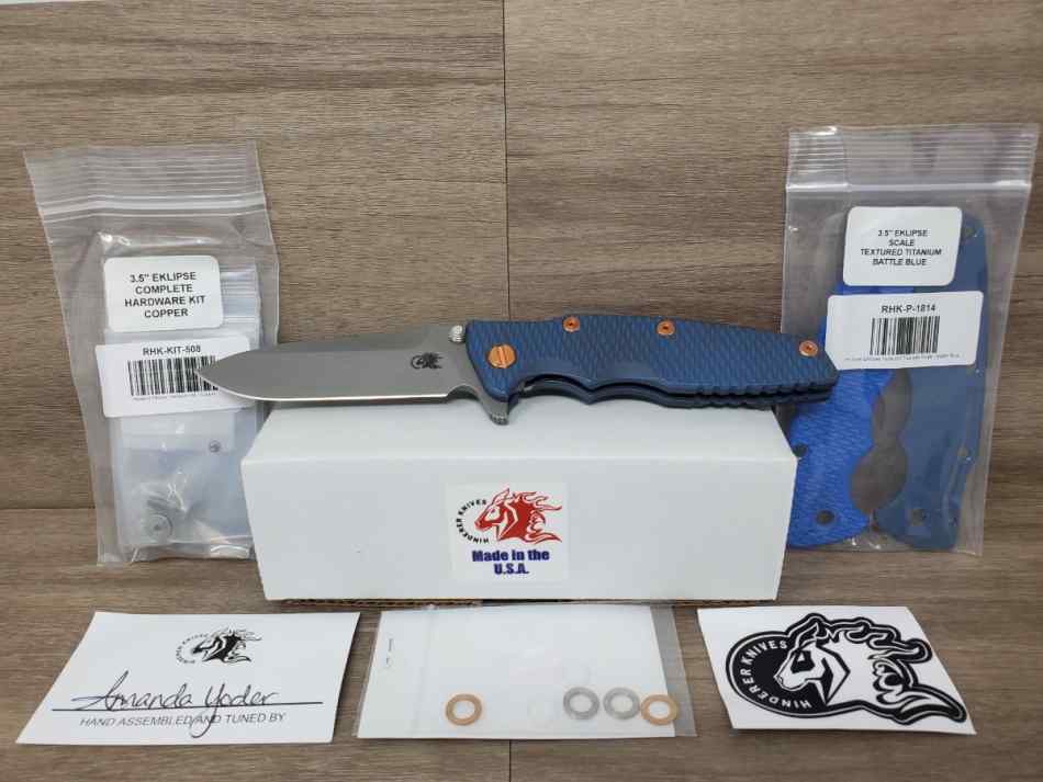 HINDERER EKLIPSE 3.5 INCH MAGNACUT w/ EXTRAS