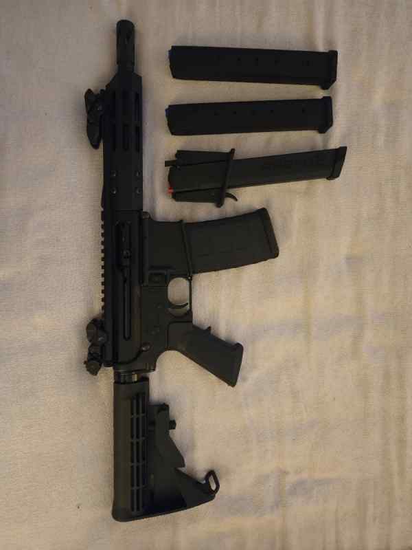 AR15 9MM PISTOL CONVERION