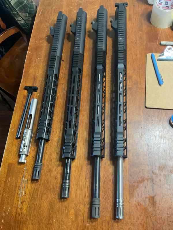 AR10 / .308 Complete Uppers *NEW*