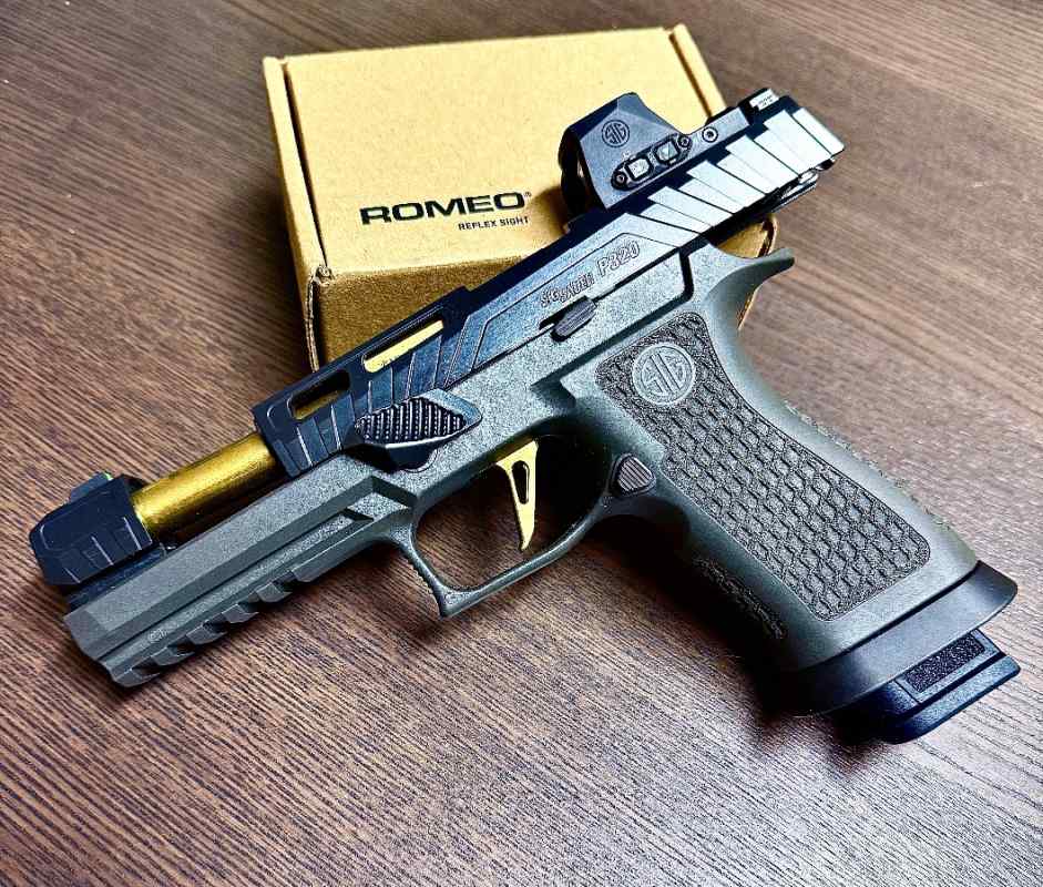 Sig P320 Spectre Comp w/ Romeo X pro red dot