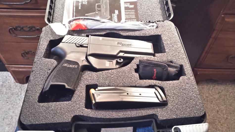 P320 Compact 45ACP with Ammo