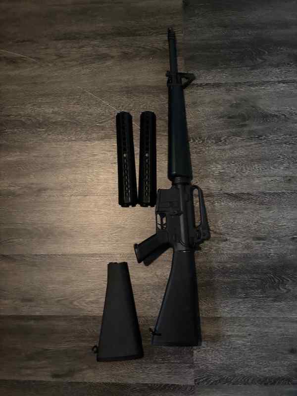 Bushmaster fixed carry handle M16 with HBAR barrel