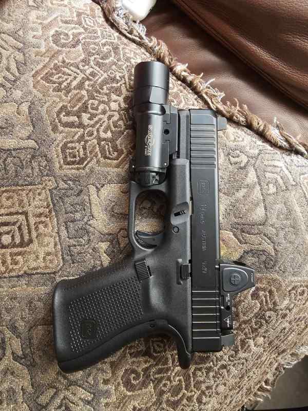 Glock 19 gen 5 mos, rmr type 2 3.5 moa