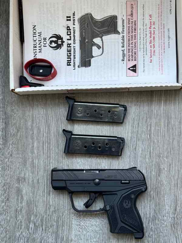 Ruger Lcp 2 with extra mag