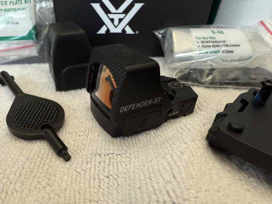 Vortex Defender ST 6 MOA RDS w/ HK VP9 Plate