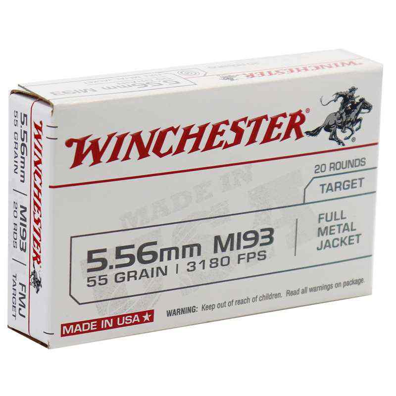 $449, Winchester 5.56x45mm 55 Gr FMJ 1000 rds