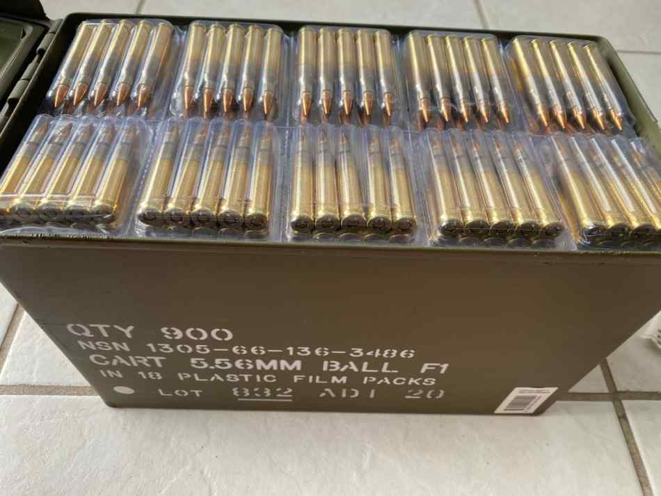 ADI 5.56 NATO Sealed w/ Ammo Can