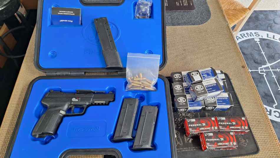 FN Five Seven 5.7x28 Pistol &amp; Ammo Combo | BCCF