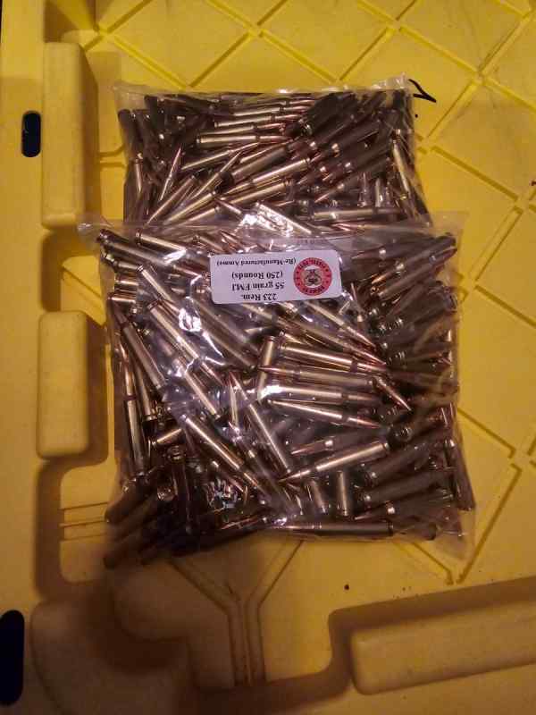 223 Brass 55 grain 500 rounds