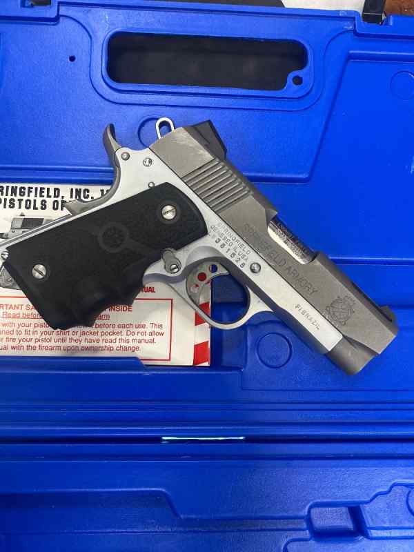 Springfield 1911 45 cal V10 Ultra Compact