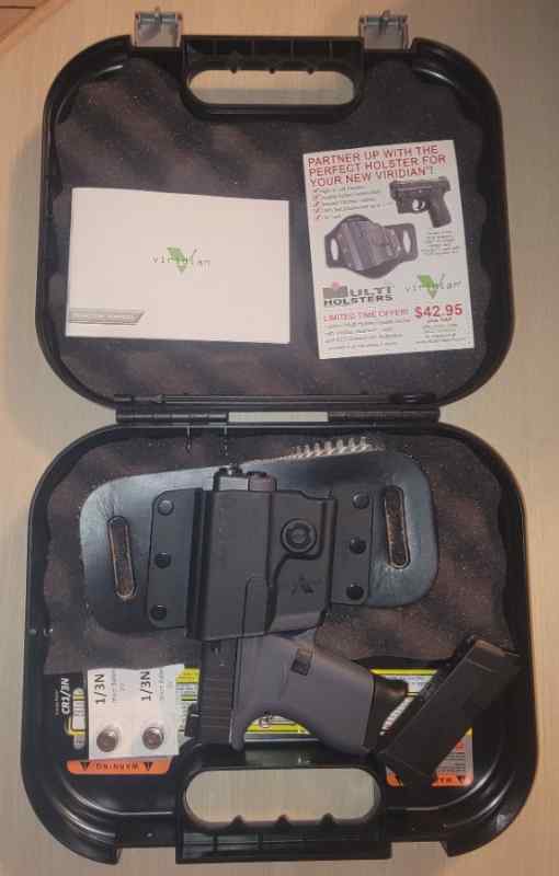 Brand New Glock 42 Grey Frame with Laser/Holster