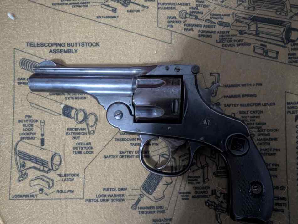 Old Harrington &amp; Richardson revolver 