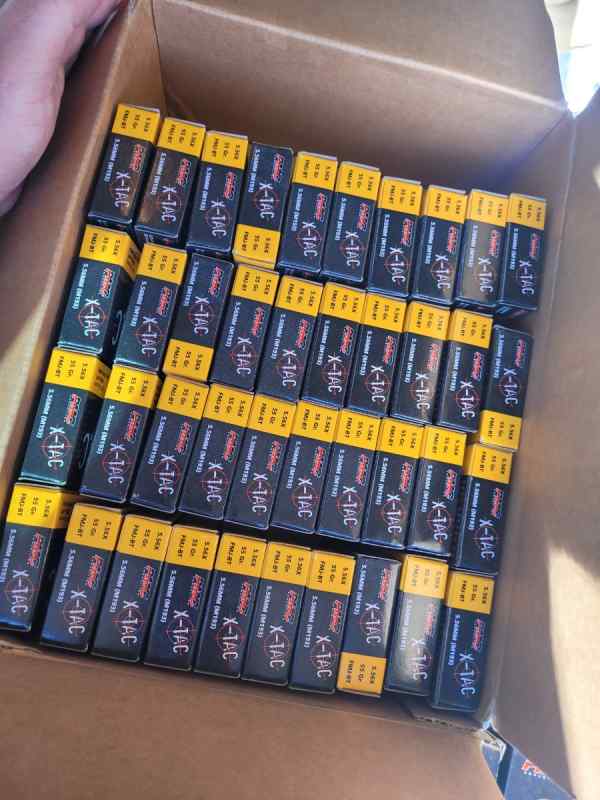 PMC XTac 5.56 Forty boxes of 20 rds ea. 800 rds