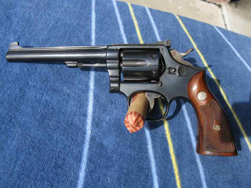 !952 S&amp;W K22 Masterpiece Revolver! Beautiful Cond.