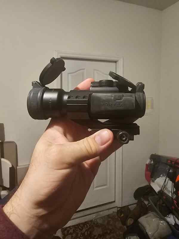 Vortex Strikefire II with 2x screw in Magnifier