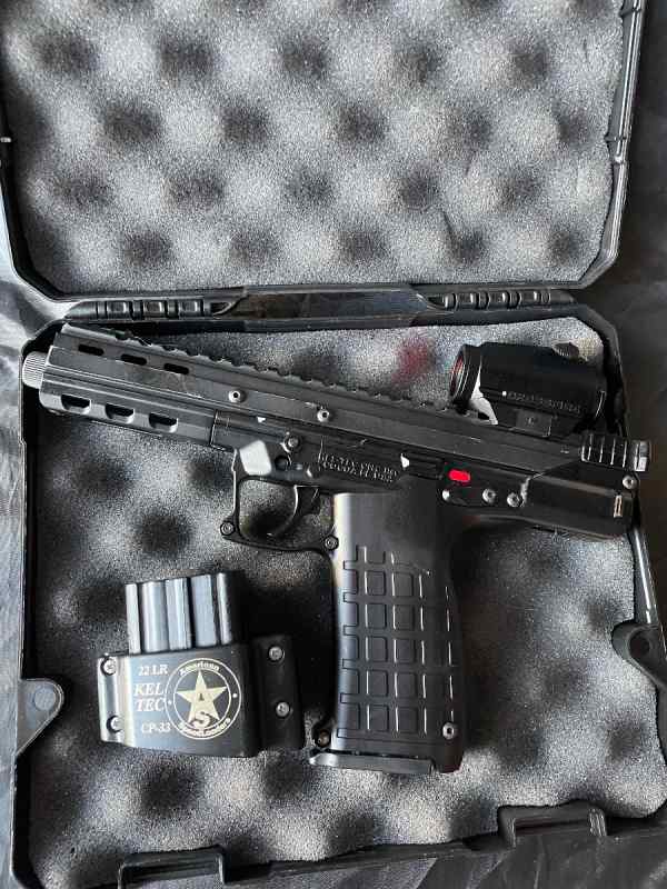 Keltec CP33 Vortex Crossfire Red Dot  22LR 