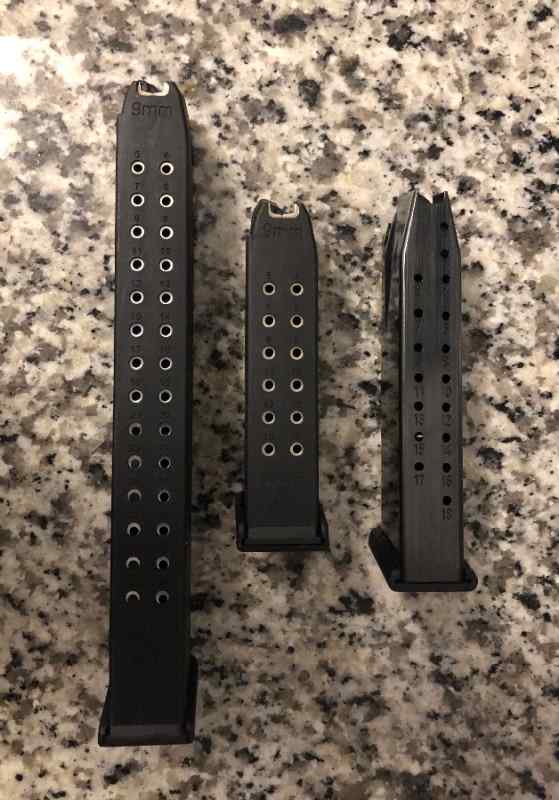 2 Glock pro mags Canik tp series mag and bipod