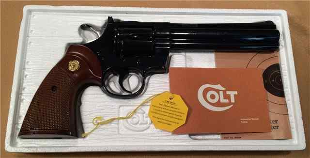 Colt Python 357 Mag 6” Blued