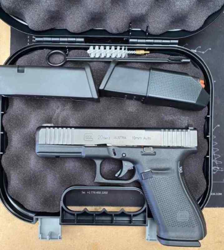 Glock 20 Gen 5 MOS in 10mm