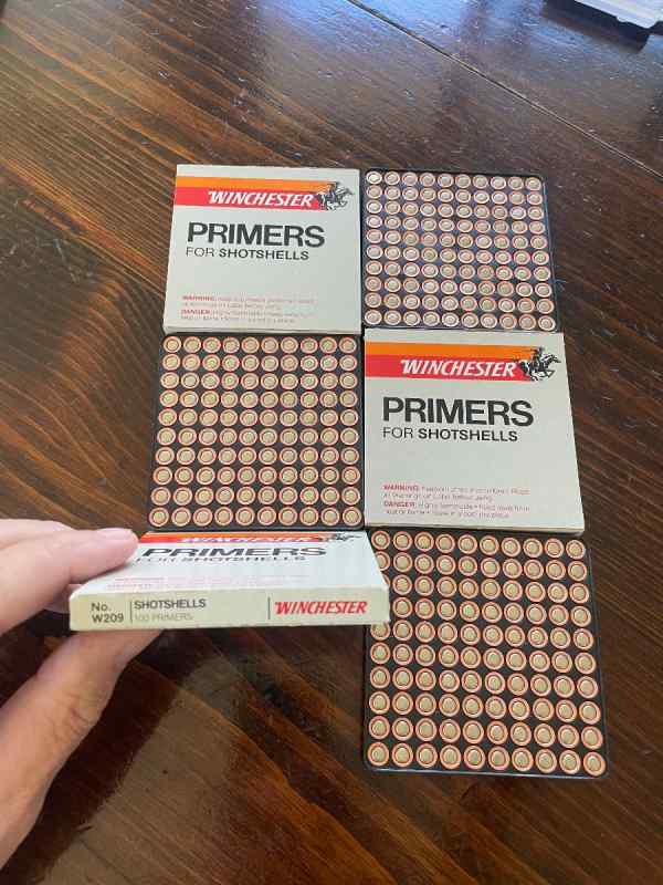 W209 Shotshell primers