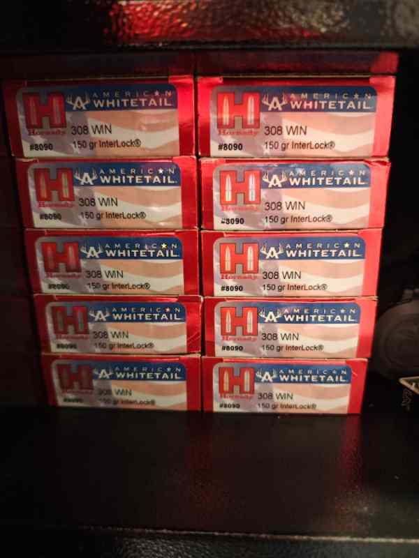 Hornady American whitetail 308 win 150 gr 