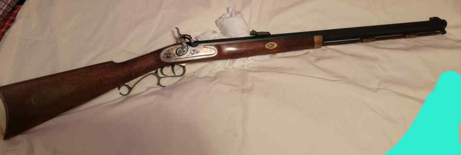 Thompson center 54 cal black powder rifle 