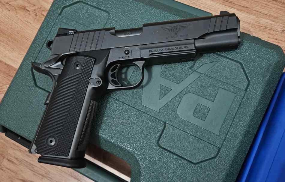 PARA Black Ops 1911 Double Stacked 45acp