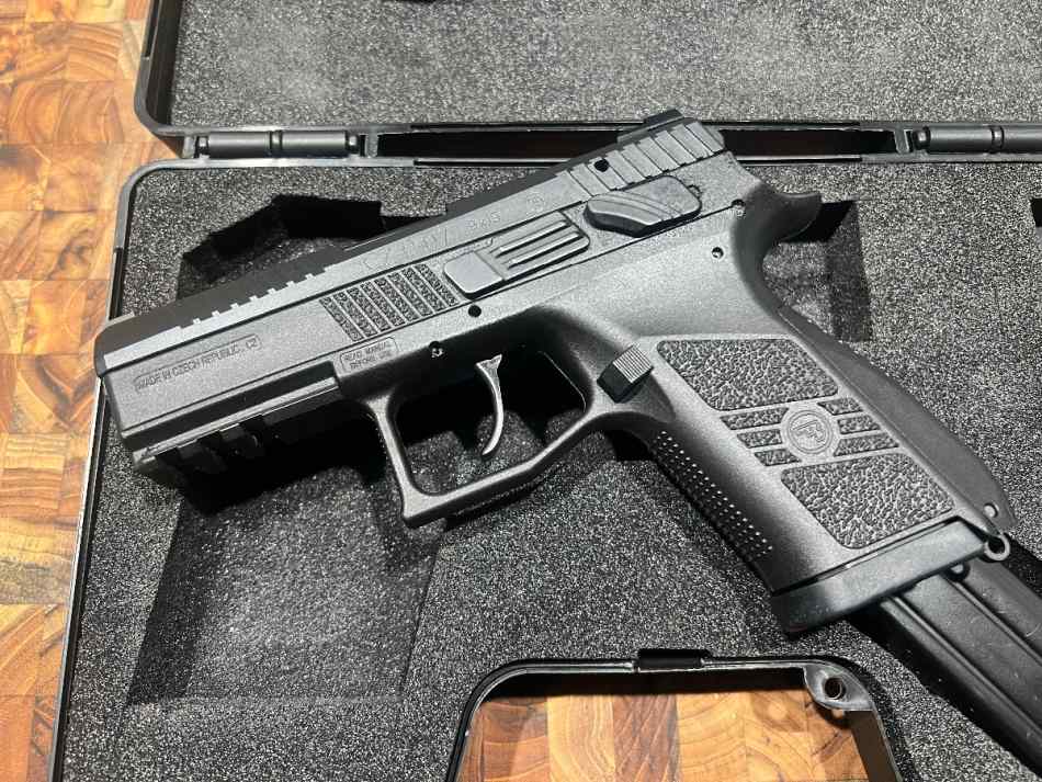 CZ P-07 with Cajun Gun Works trigger