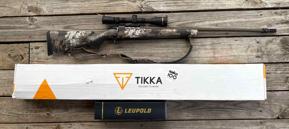 Tikka T3X Lite Veil 6.5 Creedmore w/ Leupold VX-3D