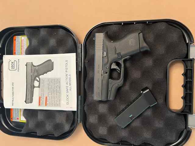 Glock 42 .380 cal. Laser sight 