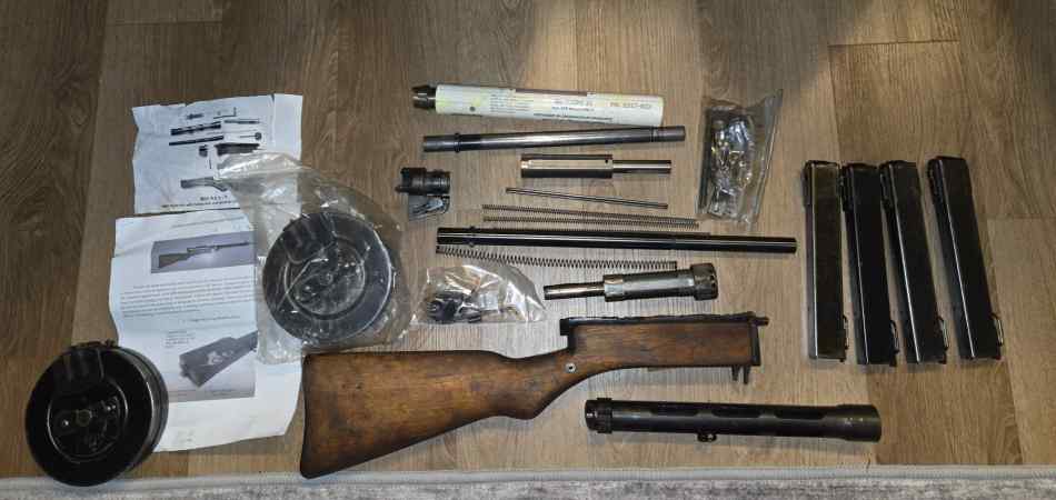 Suomi M31 Kit Complete with bolt, receiver, barrel