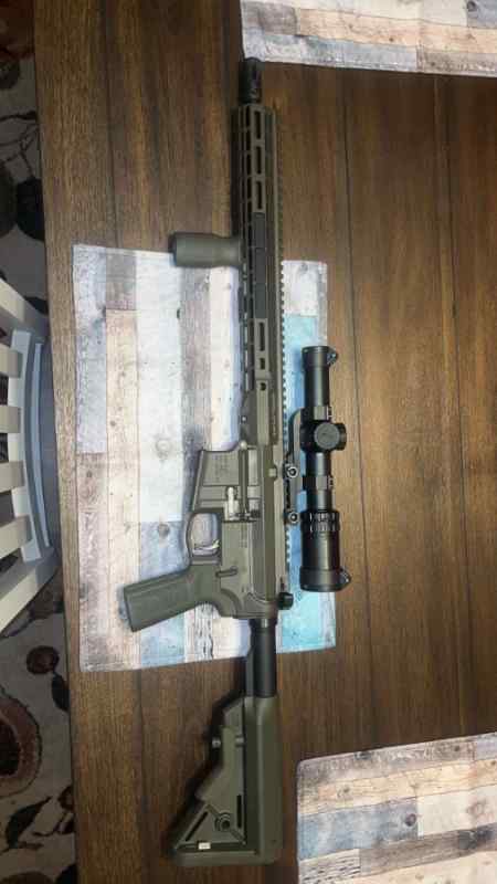 Aero Precision AR15 OD green