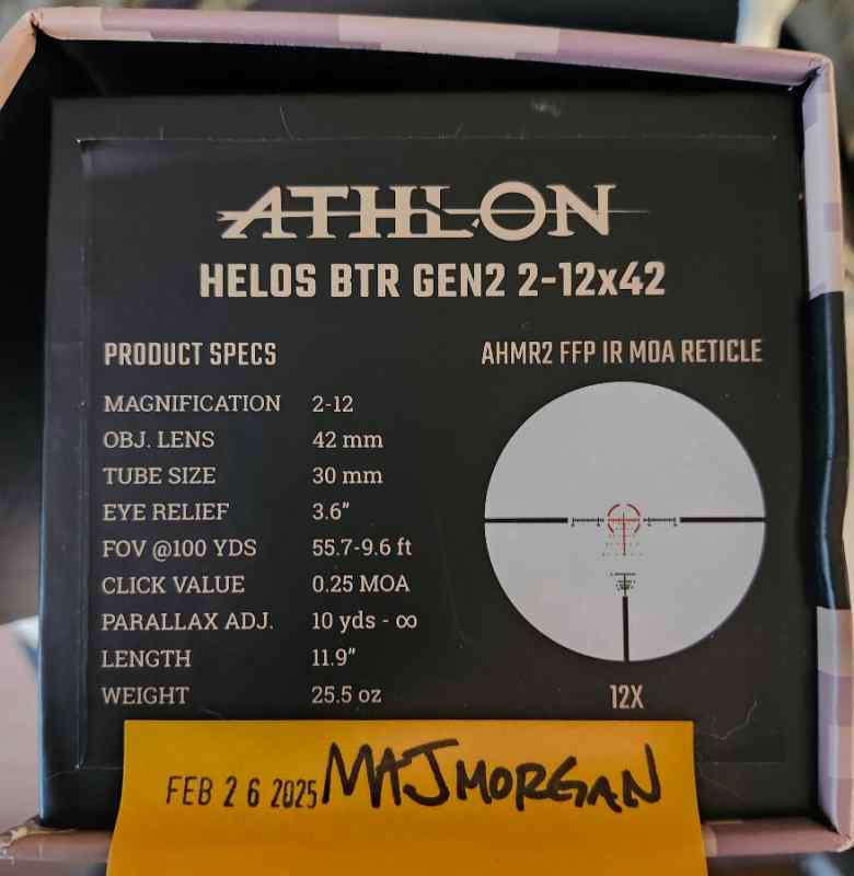 Athlon MPVO Helos BTR Gen2 2-12x42 AHMR2 FFP MOA