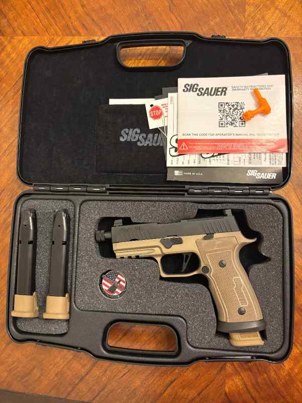 New Sig Sauer P320 AXG Custom Combat Custom Works