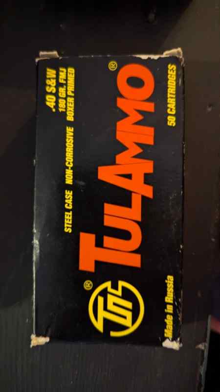 TUL ammo 40 S&amp;W