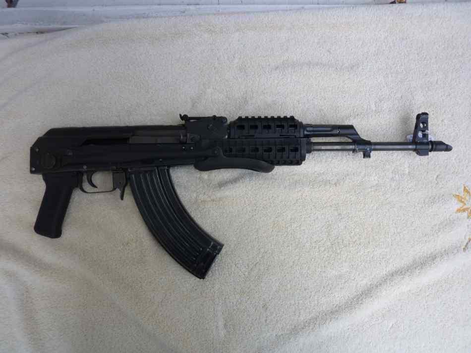 AK47 new barrel &amp; receiver. Under folder stock 