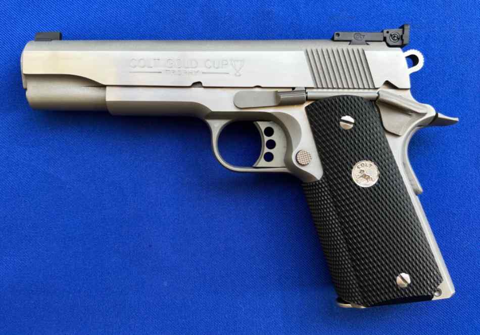 Colt 1911 Gold Cup Trophy Stainless 45 ACP