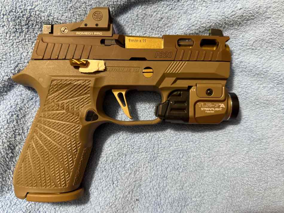 SIG P320 x compact pro cut slide