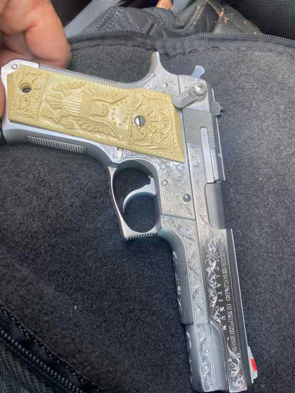 S&amp;w 645 engraved 