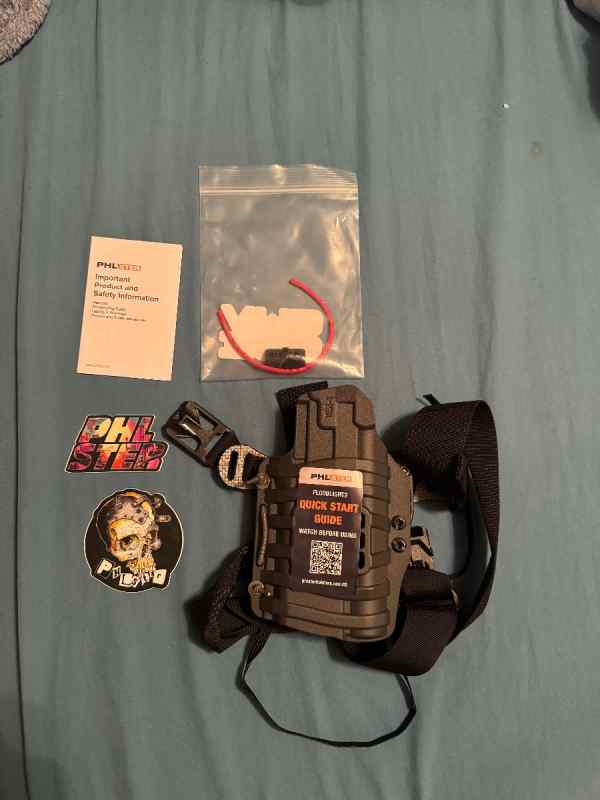 Philster enigma floodlight 2 holster brand new 