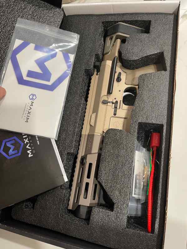 Maxim defense pdx 5.5 pistol  With holosun 