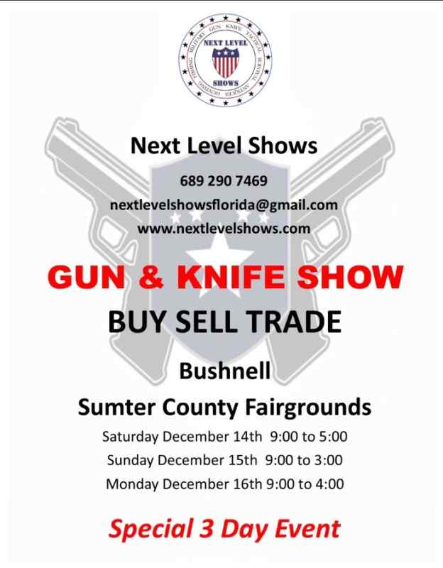 Sumter county gun and knife show 