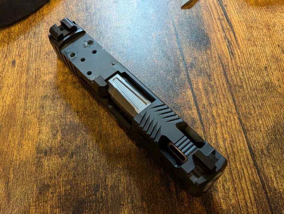 Sig p365 3.1&quot; Norsso Reptile slide barrel ported