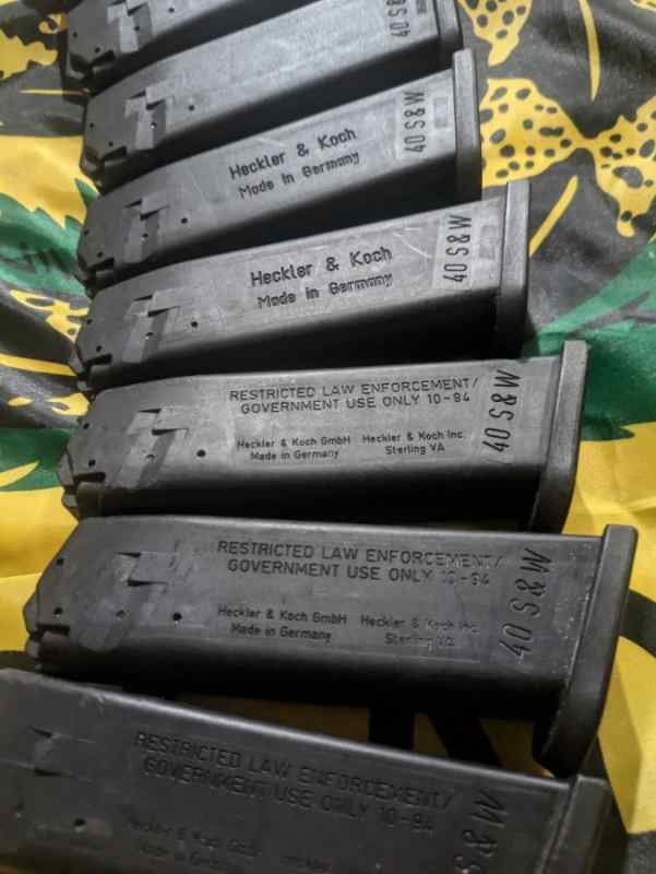 H&amp;k USP 40 cal magazines