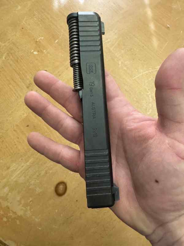 Glock 19 gen 5 slide 