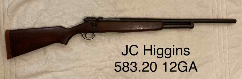 JC Higgins Bolt 12GA