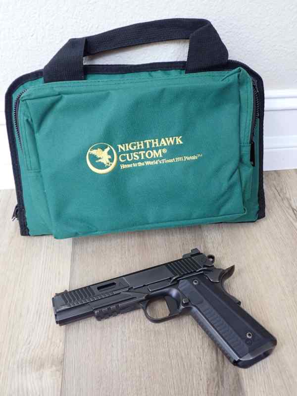New Nighthawk Custom 1911 Agent 2 9mm pistol IOS